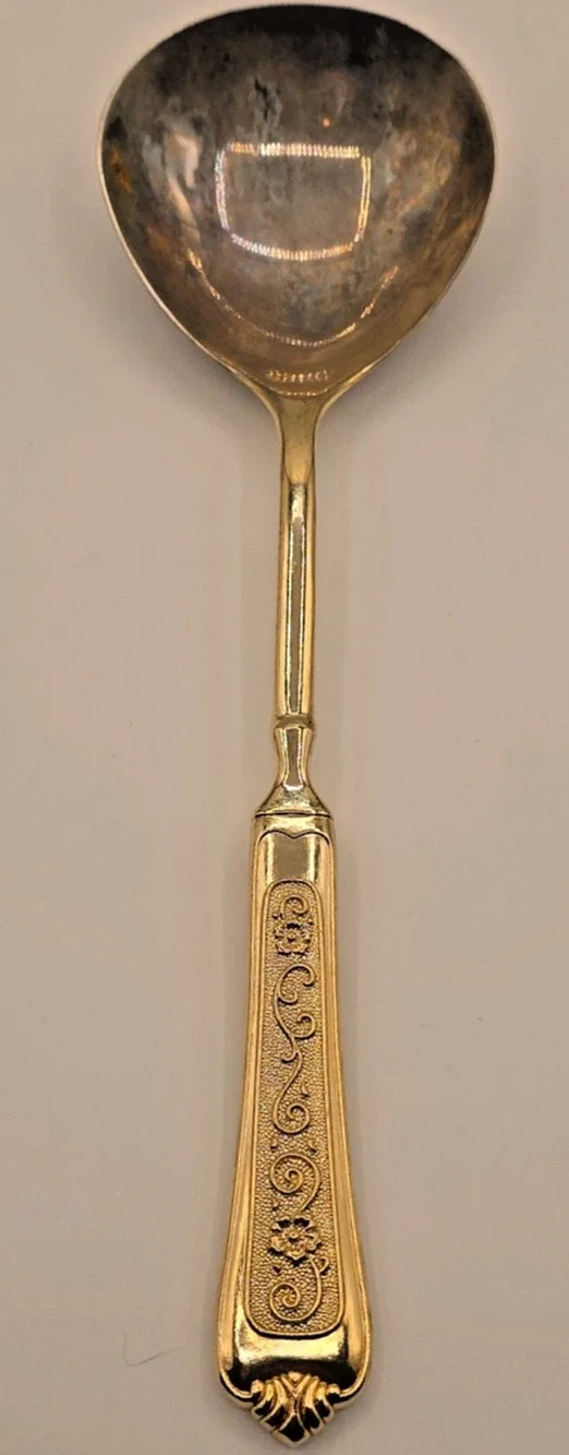 International Silver Company Vintage Silver Plate Gravy Ladle 11.5